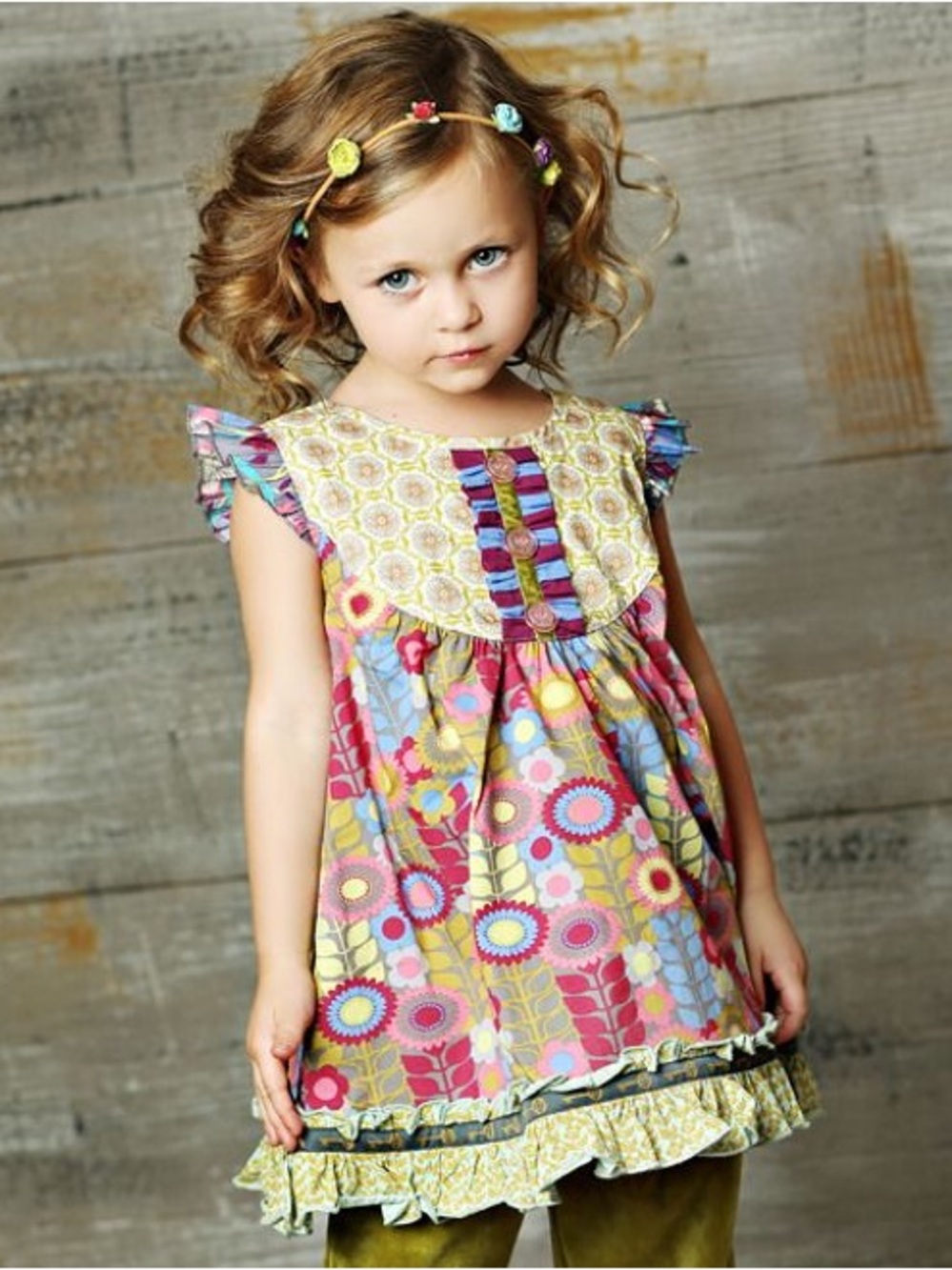 Matilda Jane Chasing Daisy Tunic Heart Soul Pride Flutter Top Character Counts 6